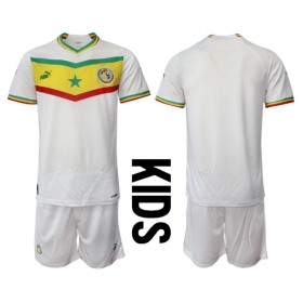 Senegal Hemmakläder Barn VM 2022 Kortärmad (+ Korta byxor)